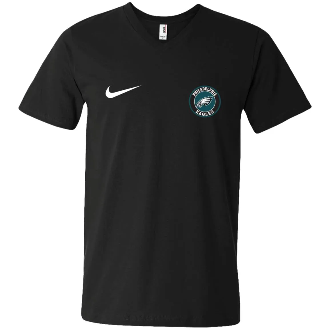Nike Philadelphia Eagles Nfl Football Men V-Neck T-Shirt