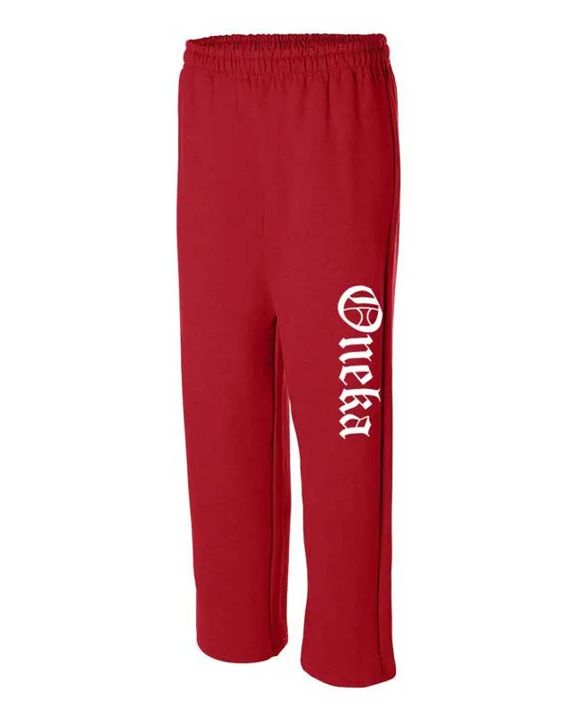 Oneka Open Bottom Sweatpants