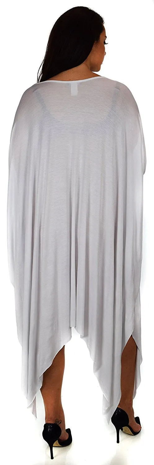Plus Size Tunic Dress, Asymmetrical Tunic Dress, Comfortable Long Tunic Dress
