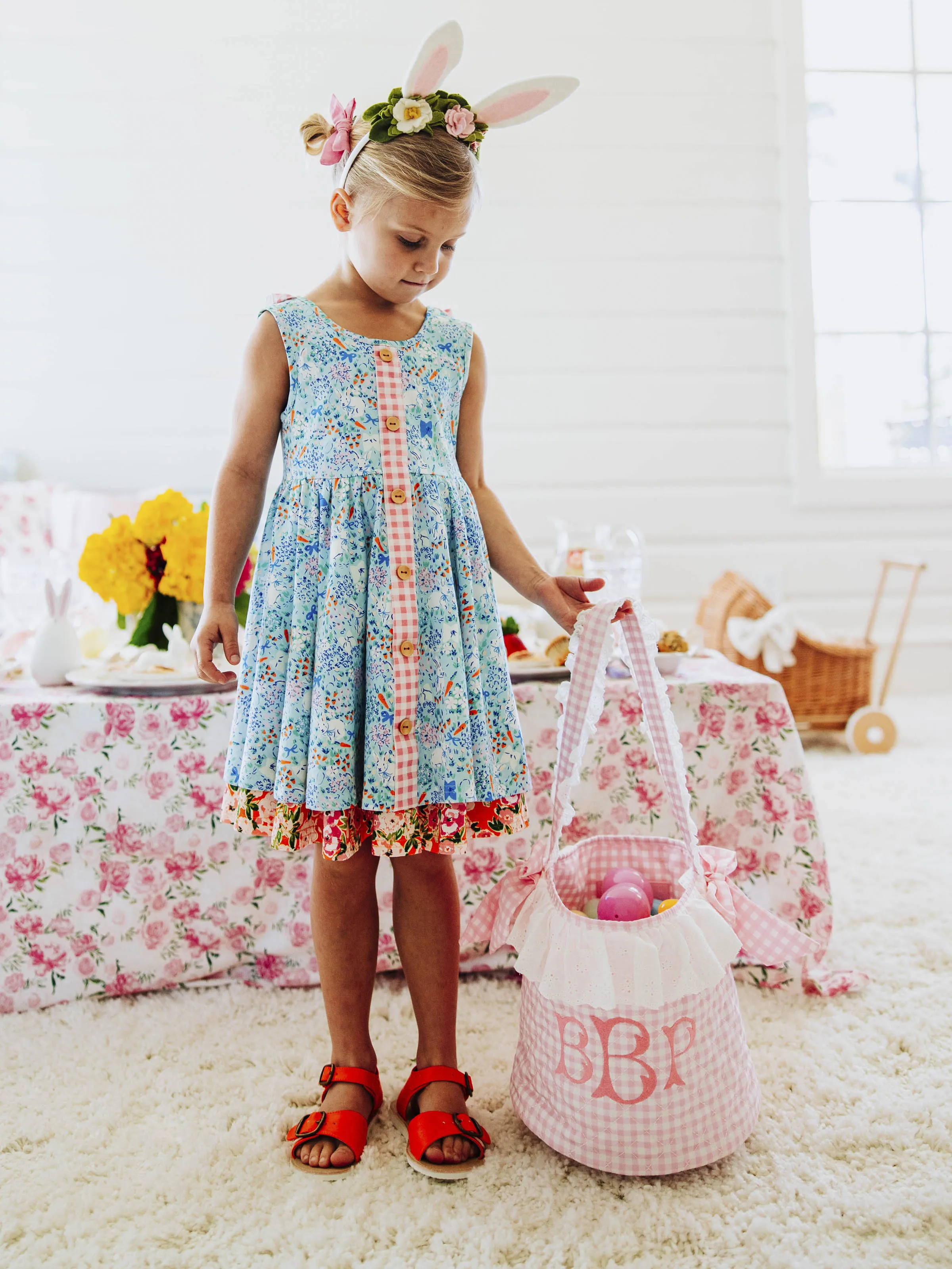 Prim Dress - Bunny Kisses