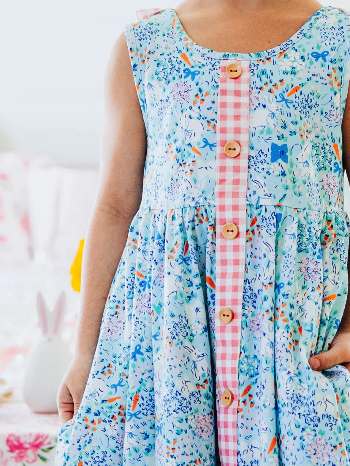 Prim Dress - Bunny Kisses