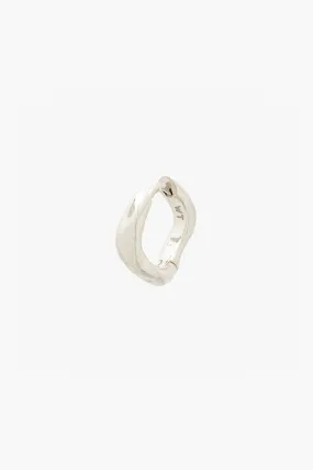 Ripple Huggie Silver