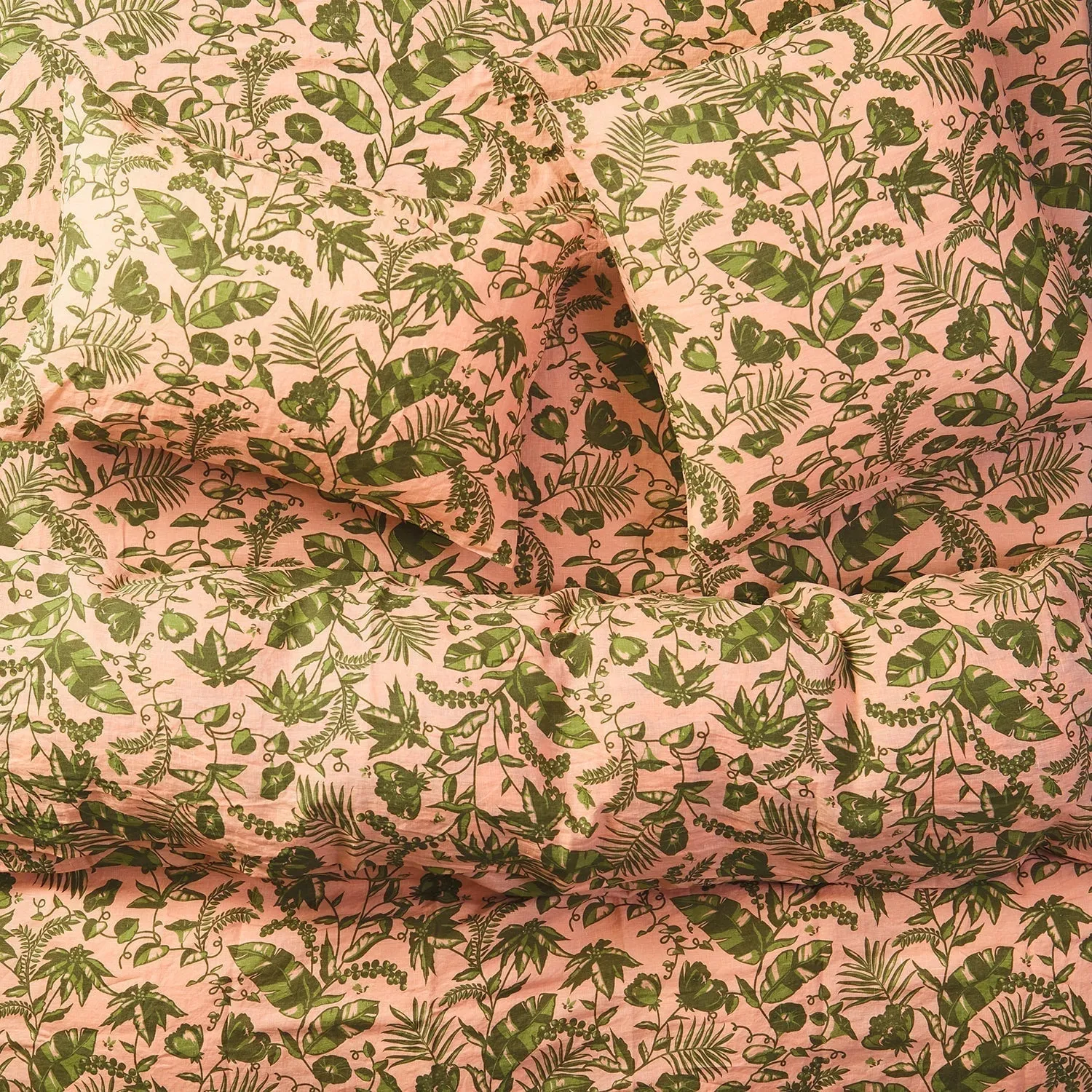 Safia Linen Quilt Cover - Martini - Queen