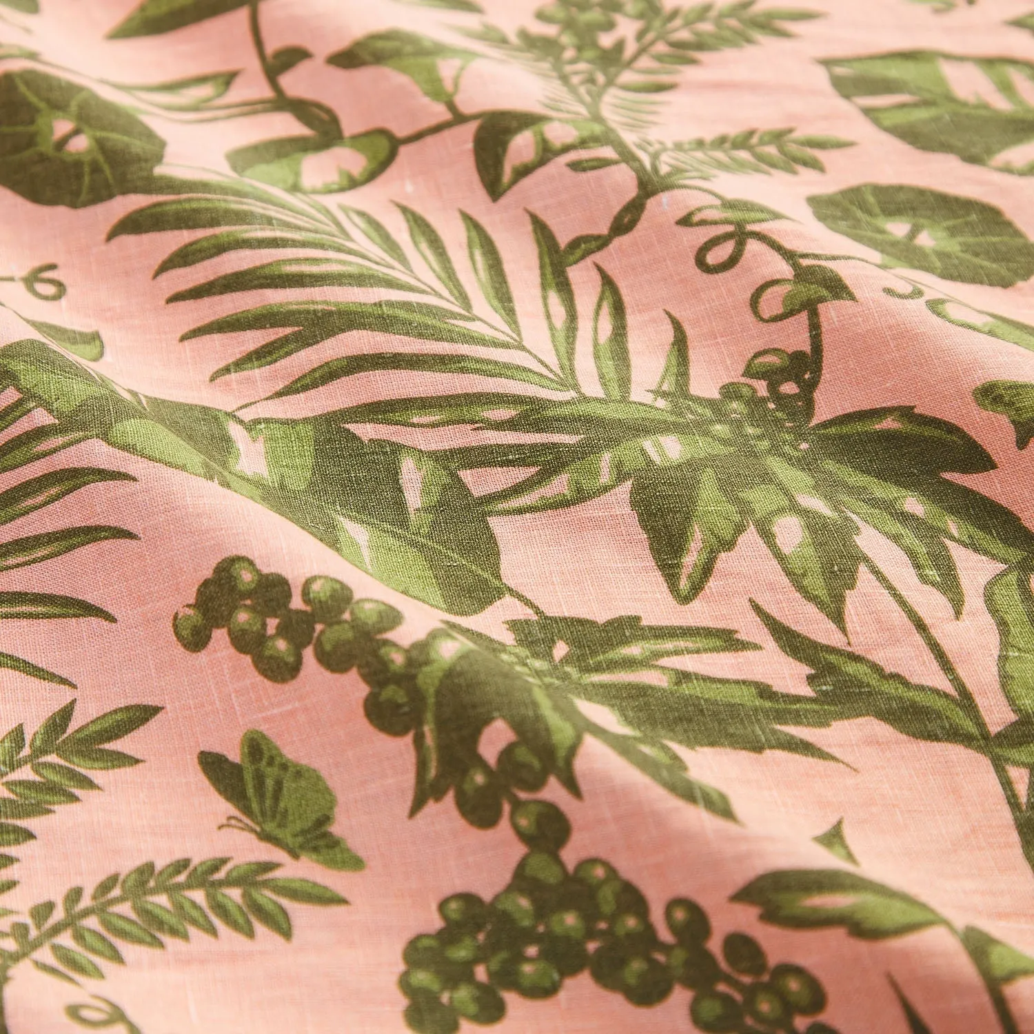 Safia Linen Quilt Cover - Martini - Queen