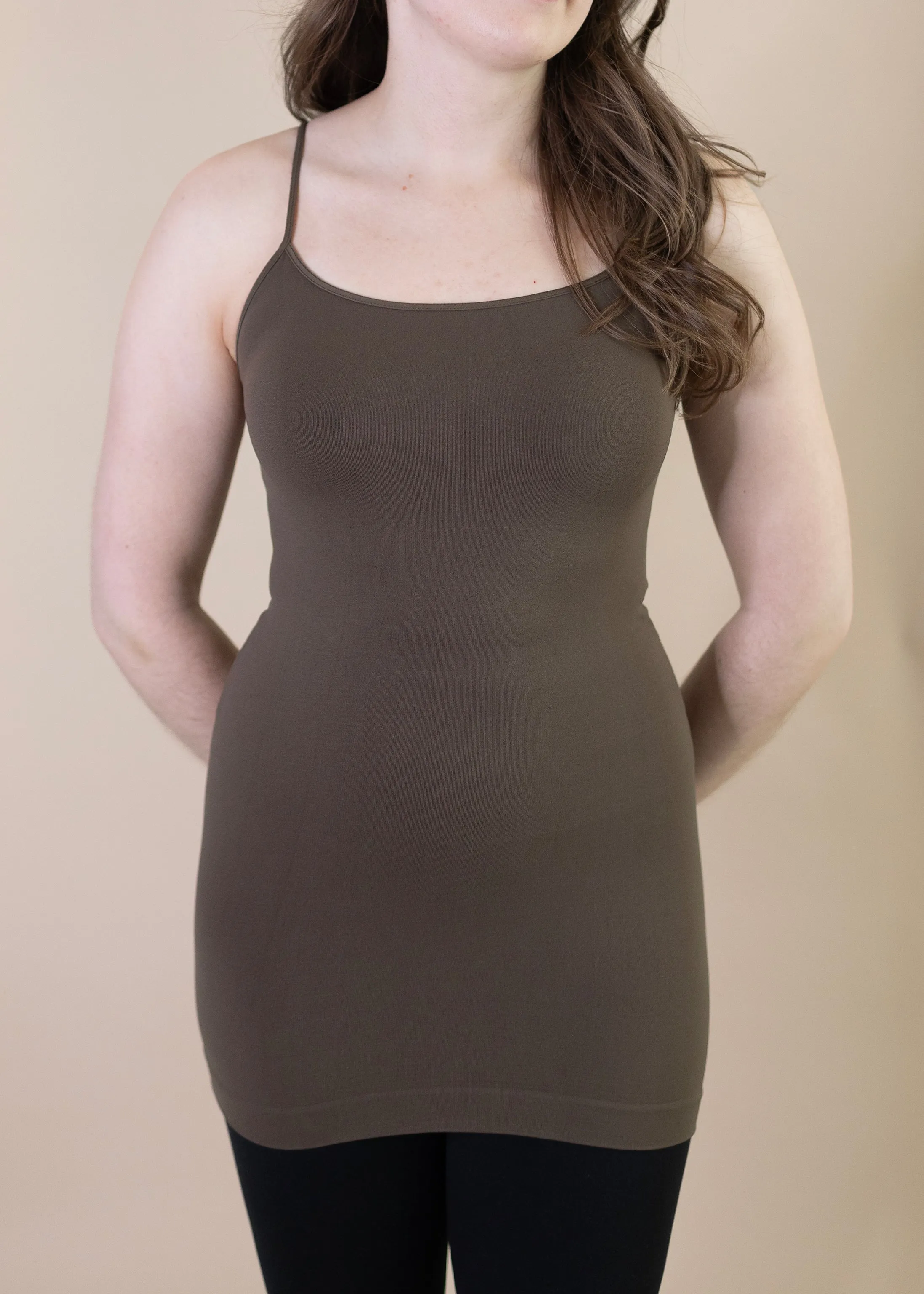 Signature Camisole in Oak Moss | NikiBiki