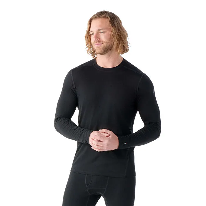 Smartwool Men's Classic All-Season Merino 150 Long Sleeve Base Layer Top (Black)
