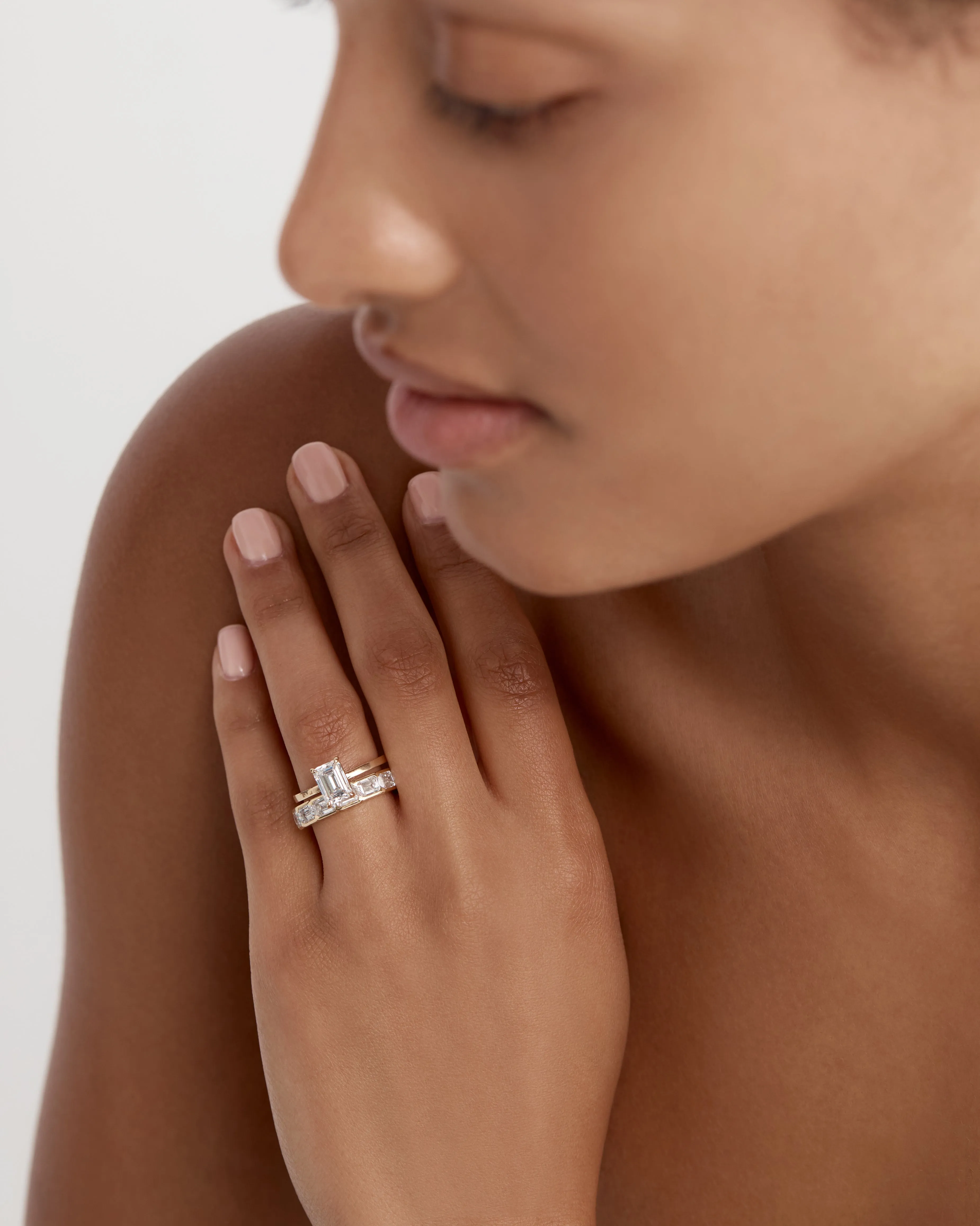 Suspense Emerald Eternity Ring II