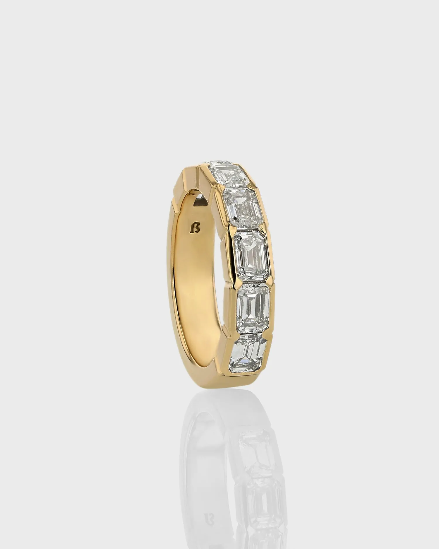 Suspense Emerald Eternity Ring II