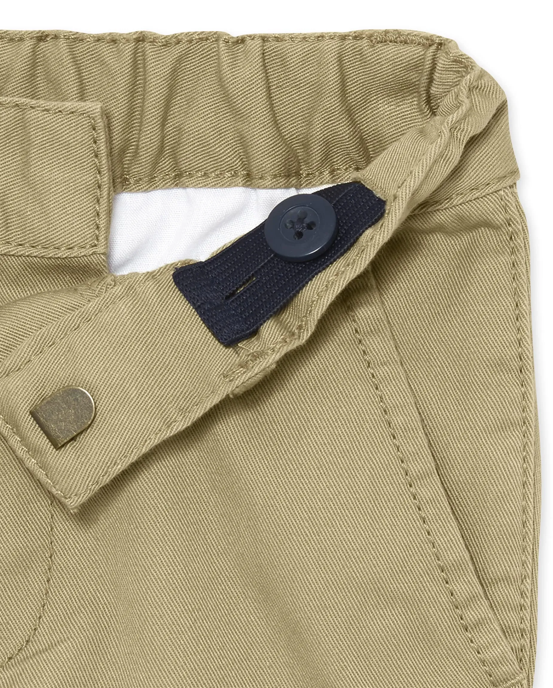 The Children's Place Baby Boys and Toddler Boys Skinny Chino Pants, FLAX, 9-12 MONTHS