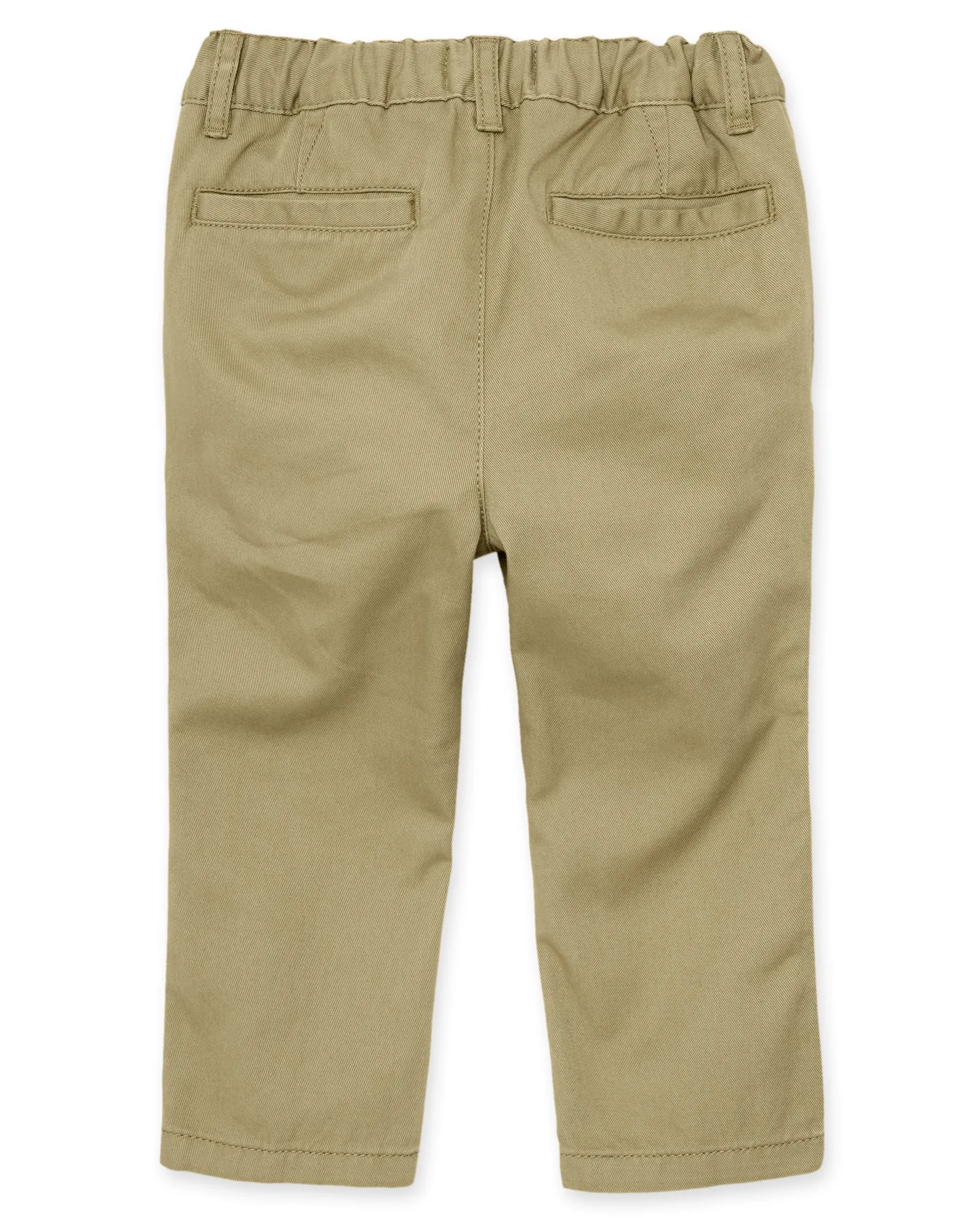 The Children's Place Baby Boys and Toddler Boys Skinny Chino Pants, FLAX, 9-12 MONTHS