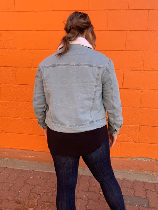 The Sherpa Denim Jacket