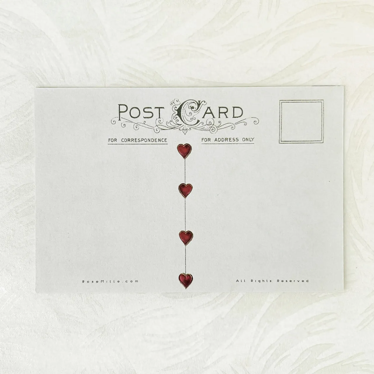 To My Valentine - Layering PostCards