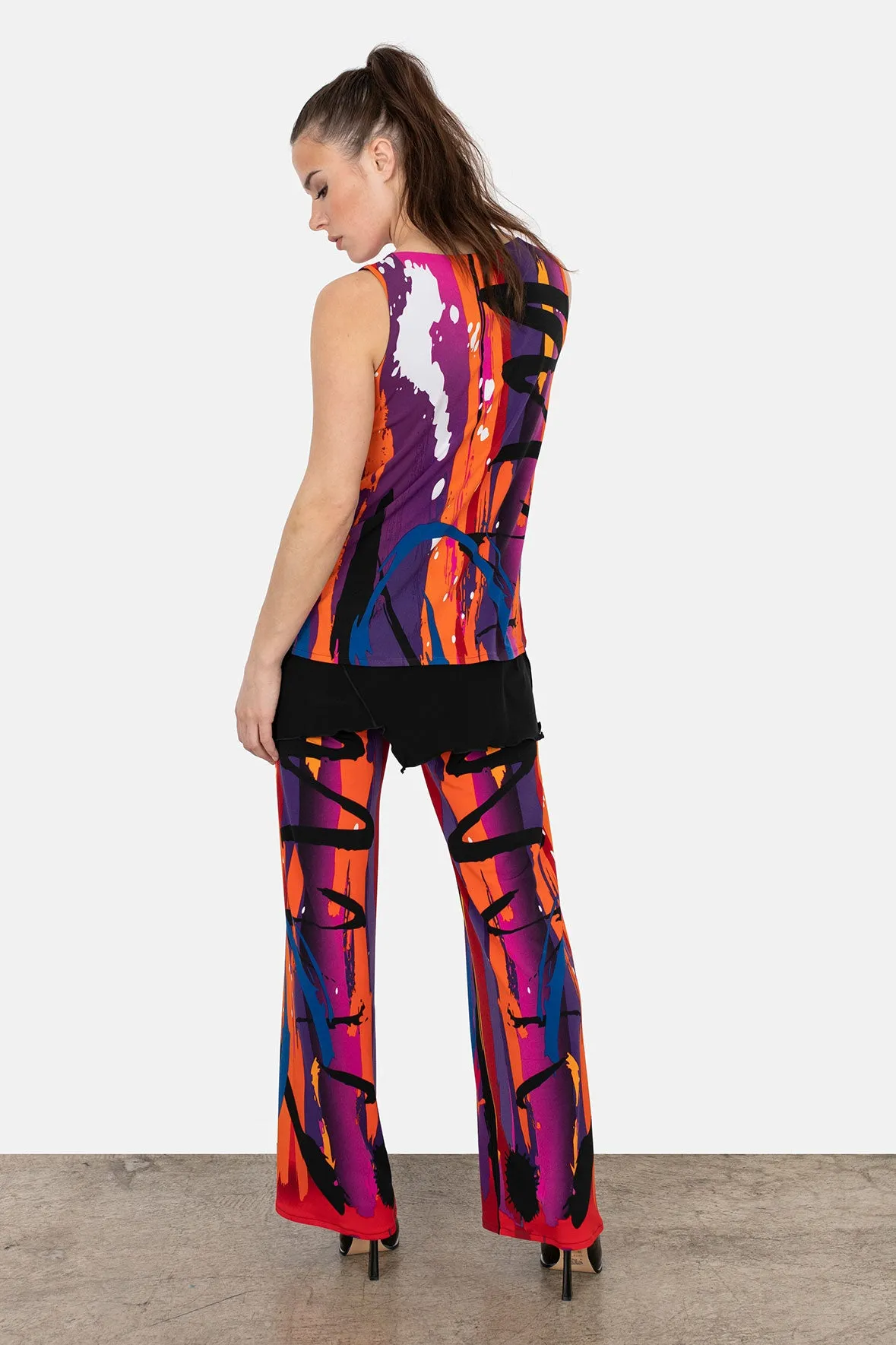 Tri-Medium Swing Tunic Turnover