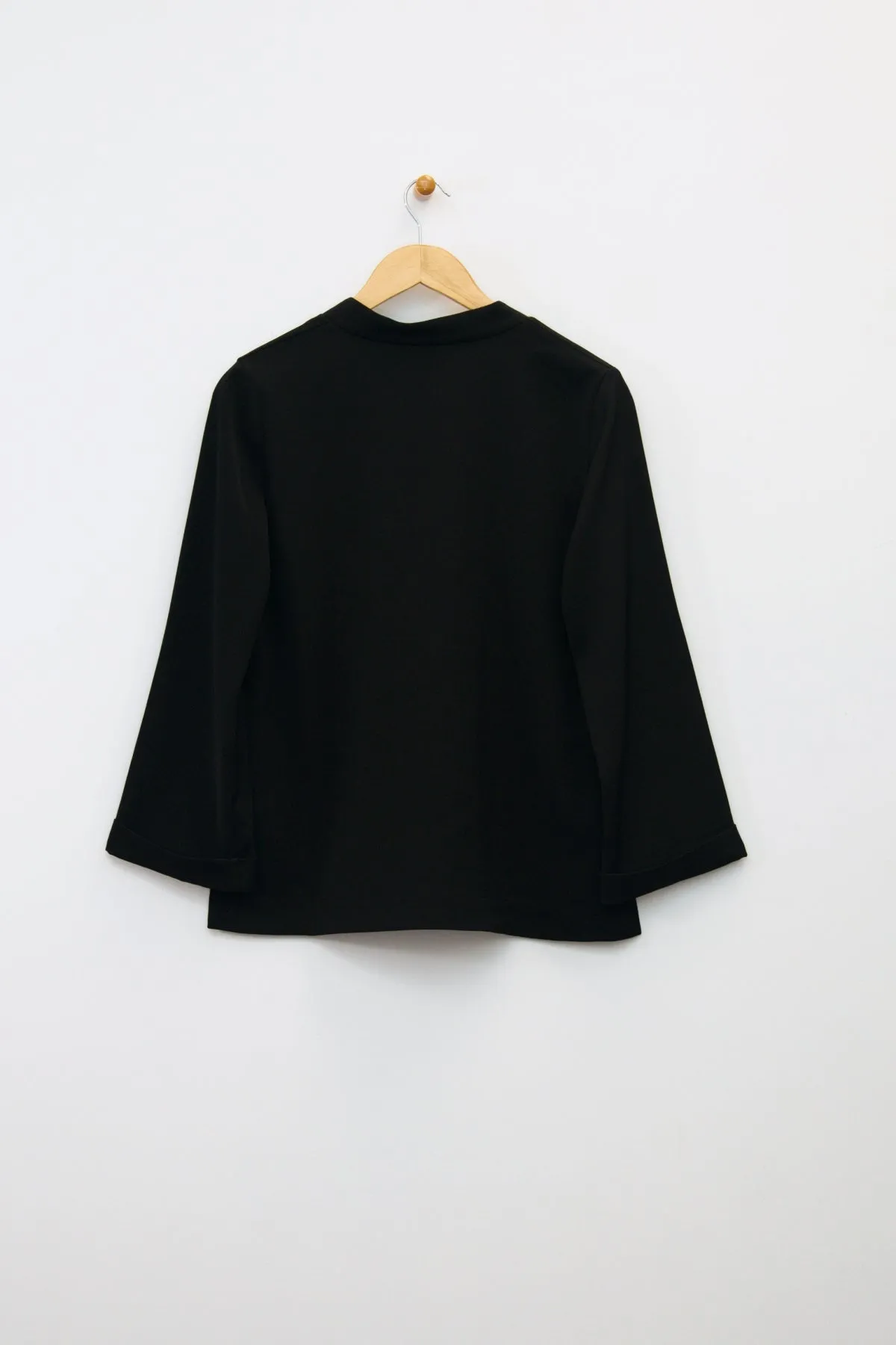 V-Neck Mandarin Collar Tunic