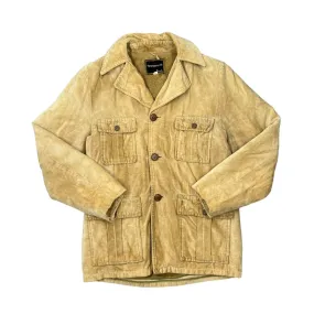 Vintage 90's TOWNCRAFT Penneys Fleece Lined Corduroy Cord Utility Worker Jacket