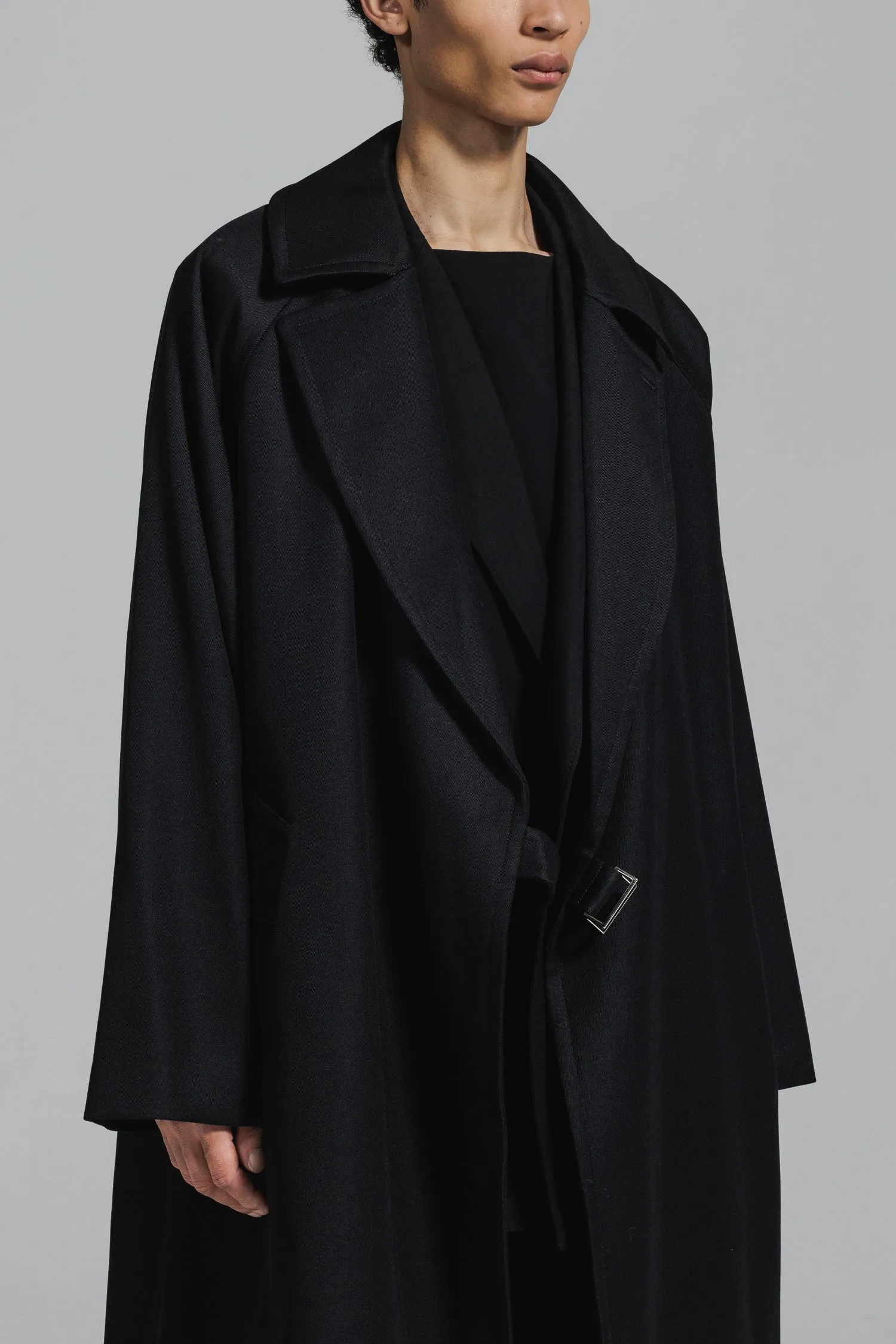 WOOL GABARDINE TIELOCKEN COAT | ウールギャバジンタイロッケンコート [2024A/W]