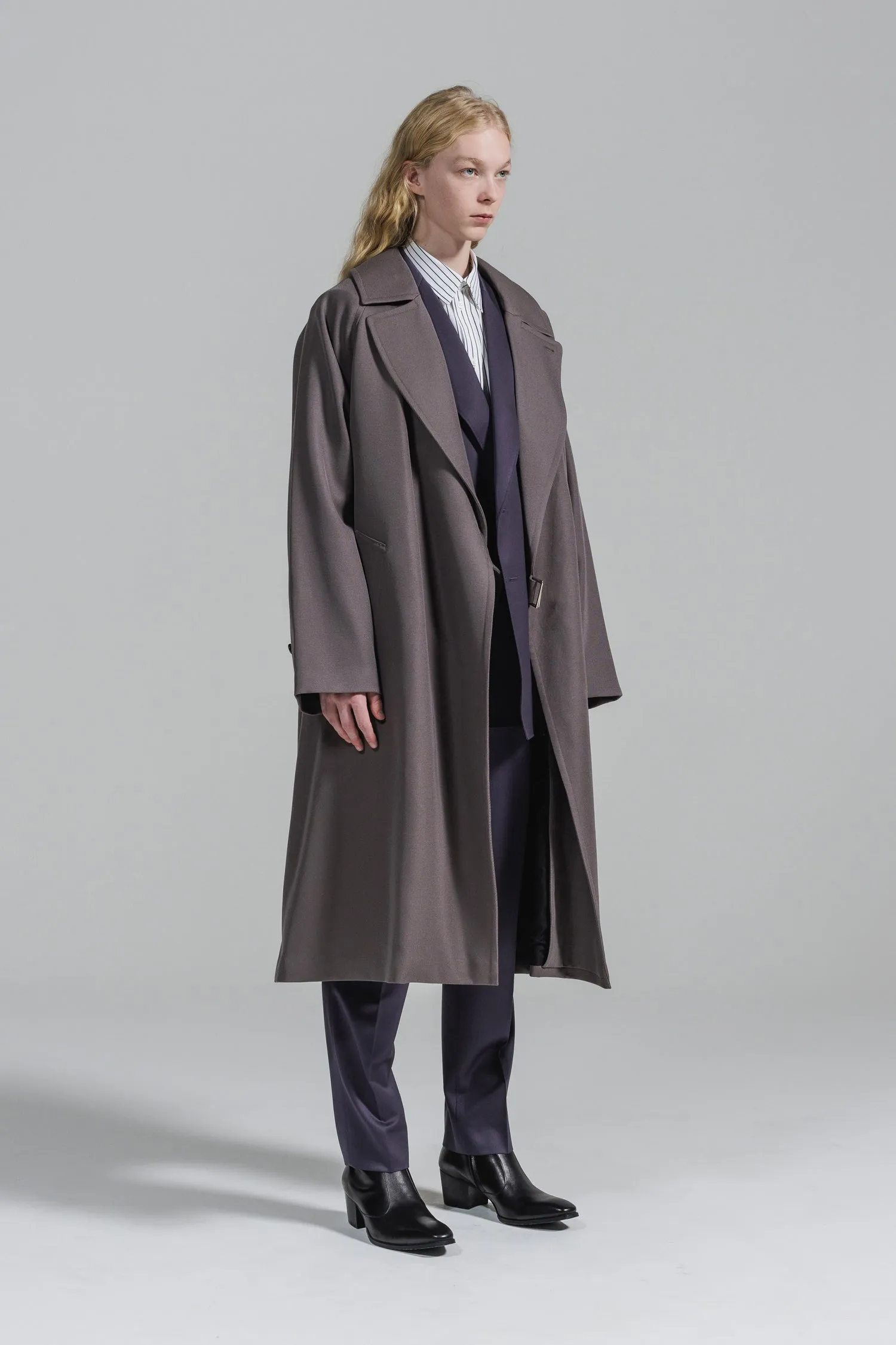 WOOL GABARDINE TIELOCKEN COAT | ウールギャバジンタイロッケンコート [2024A/W]