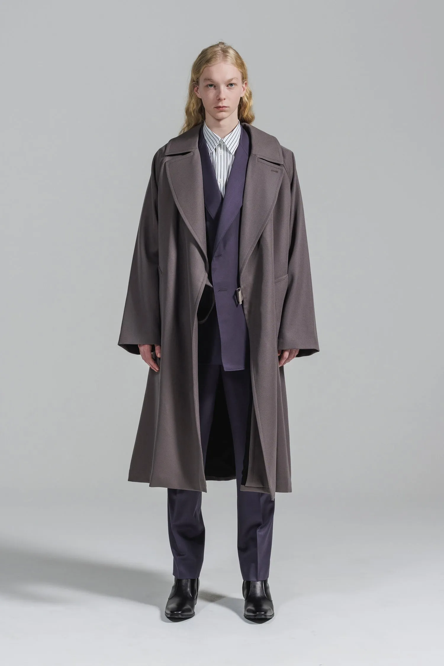 WOOL GABARDINE TIELOCKEN COAT | ウールギャバジンタイロッケンコート [2024A/W]