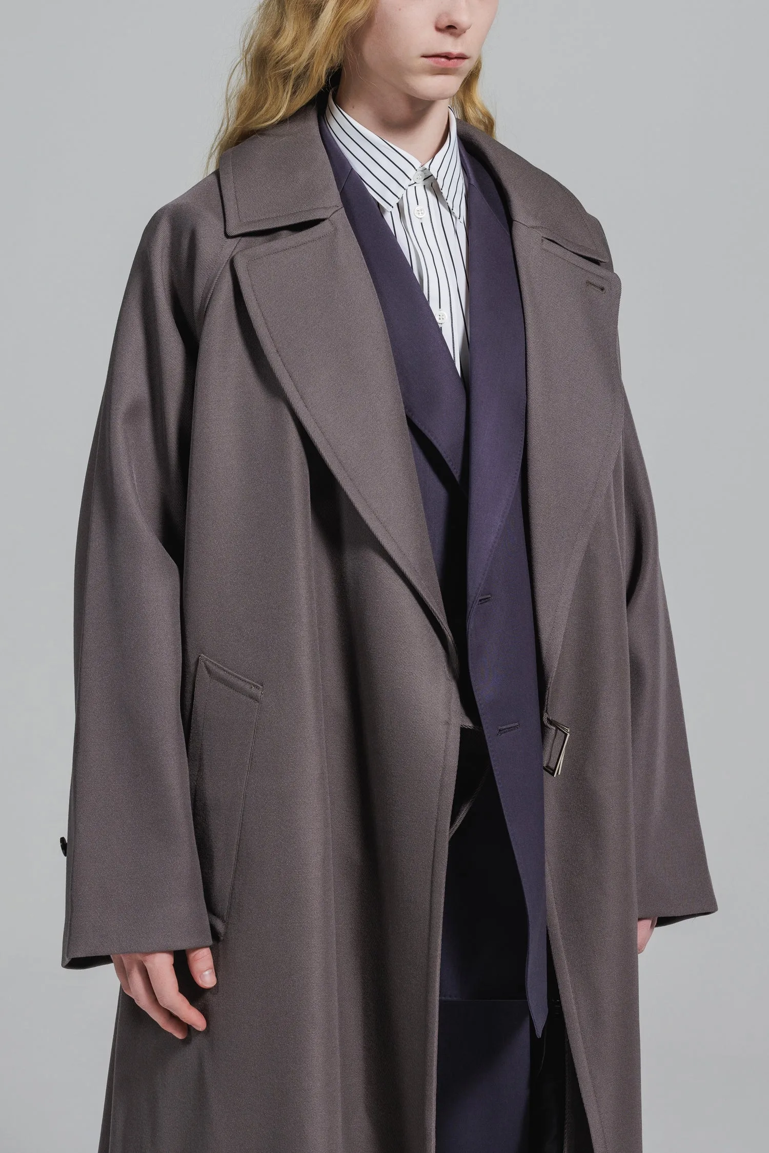 WOOL GABARDINE TIELOCKEN COAT | ウールギャバジンタイロッケンコート [2024A/W]