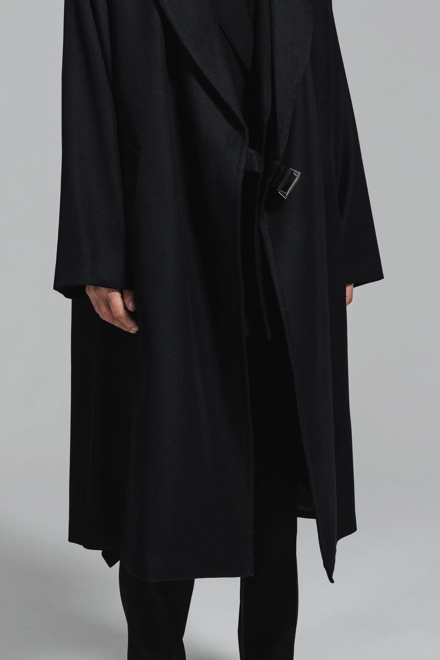 WOOL GABARDINE TIELOCKEN COAT | ウールギャバジンタイロッケンコート [2024A/W]