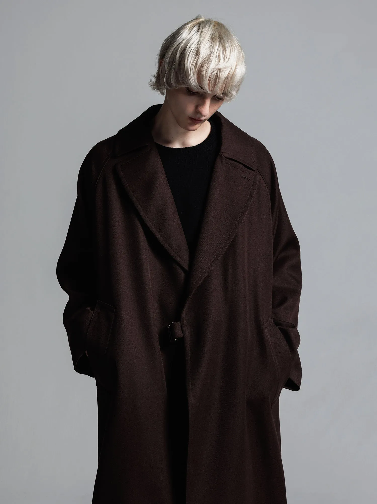 WOOL GABARDINE TIELOCKEN COAT | ウールギャバジンタイロッケンコート [2024A/W]