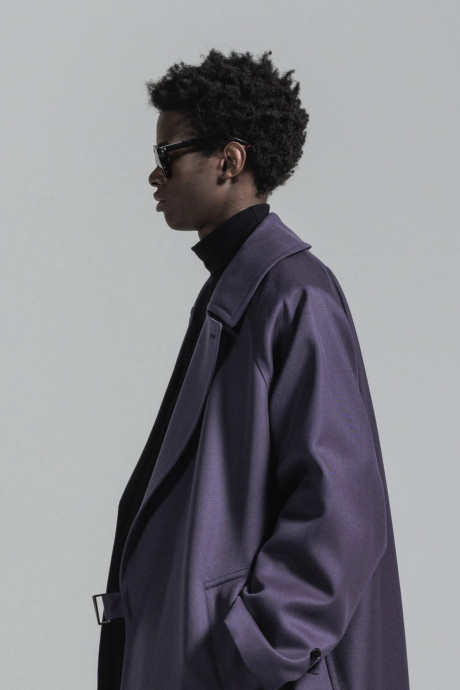 WOOL GABARDINE TIELOCKEN COAT | ウールギャバジンタイロッケンコート [2024A/W]
